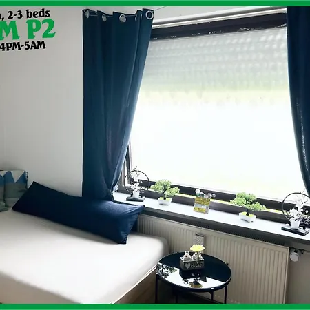 Deine Pension, Multi P2, 2-3 Beds, 15qm, Check-in 4pm 5am